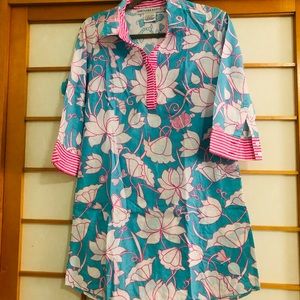 Gretchen Scott summer shift dress size small